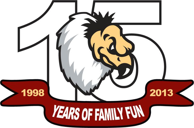 bakersfield condors 2012 anniversary logo iron on transfers for T-shirts
